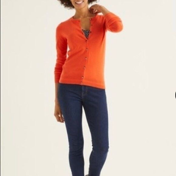 Boden Cashmere Button Up Cardigan Sweater NWT - Picture 1 of 9